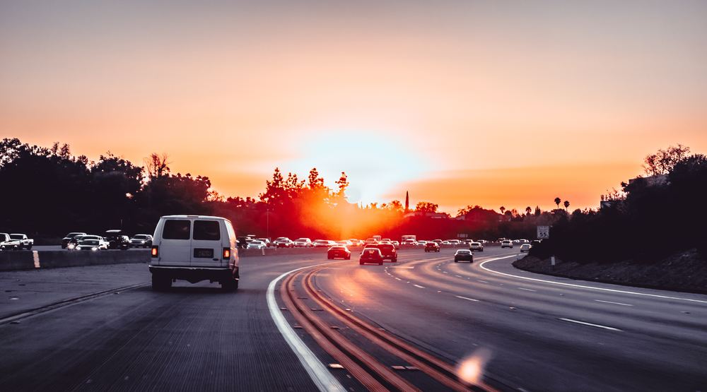 solo al viajar por carretera